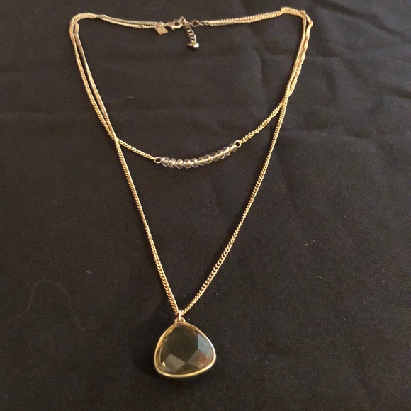 Banana Republic Jewelry - Banana Republic 2 Strand Gold & Smoky Topaz